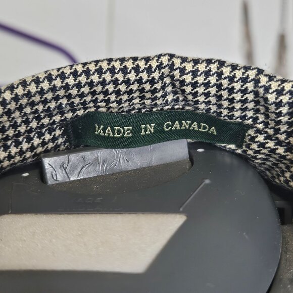 Lauren Ralph Lauren Mens Houndstooth Blazer 2-Button Wool Blend Size 42R Black & - Picture 10 of 16